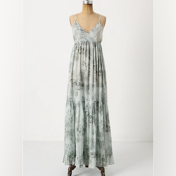 Porridge Dresses & Skirts - Anthropologie Porridge Valance Chemise Maxi Dress XS